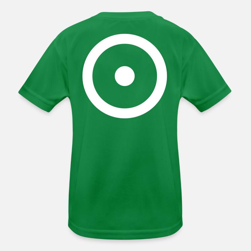 Joystick Minimal White Kids Functional T-Shirt