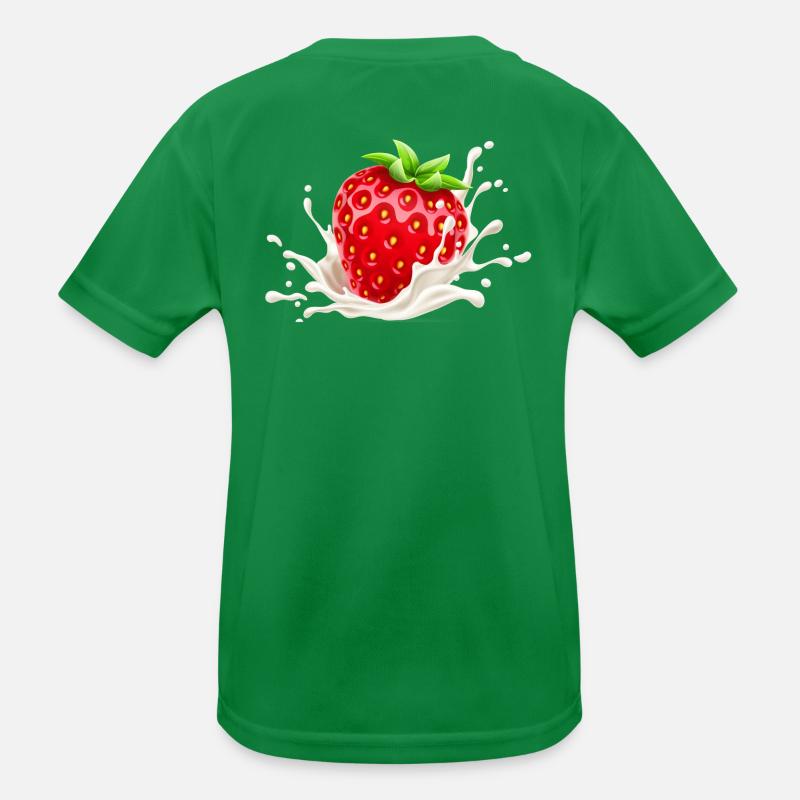 Erdbeere, Erdbeer-Verlangen, Erdbeere Kinder Funktions-T-Shirt