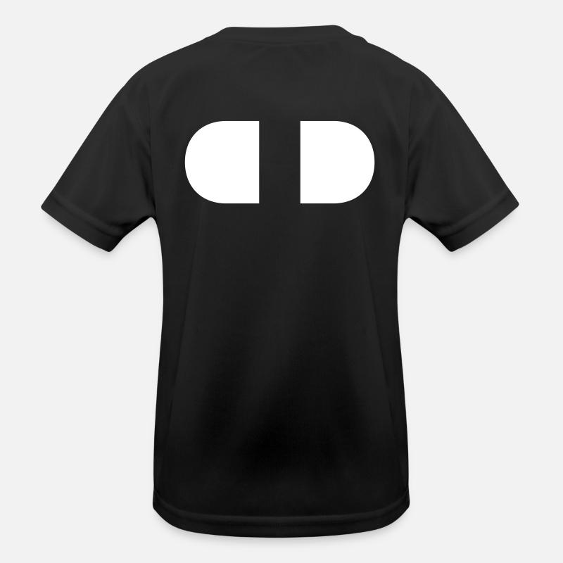 Controller-Split-White - Kids Functional T-Shirt - black