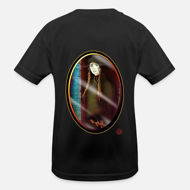 Vampire sorcière médiévale T-shirt sport Enfant