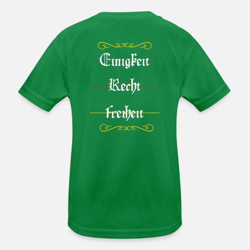 Unity, Justice, Freedom Kids Functional T-Shirt