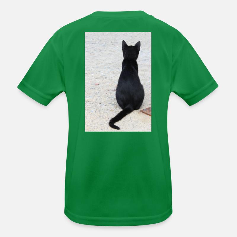 Katze Kätzchen Katzenshirt Geschenk Kinder Funktions-T-Shirt