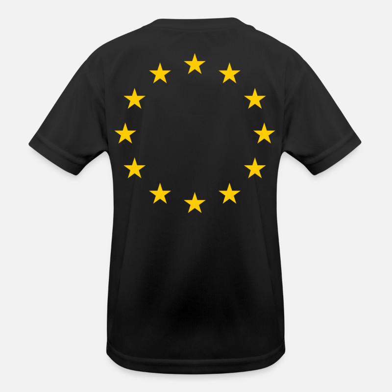 Europa Kinder Funktions-T-Shirt
