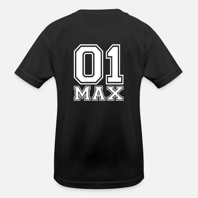Max - Nom T-shirt sport Enfant