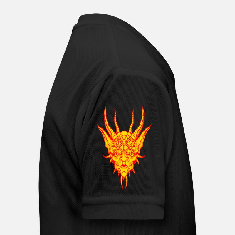 Fire Demon Kids Functional T-Shirt