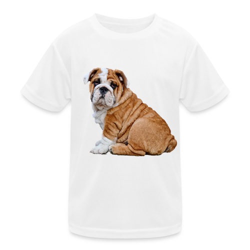 Bulldog - Kinder Funktions-T-Shirt