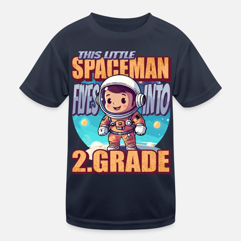 Ce petit astronaute vole dans la seconde T-shirt sport Enfant