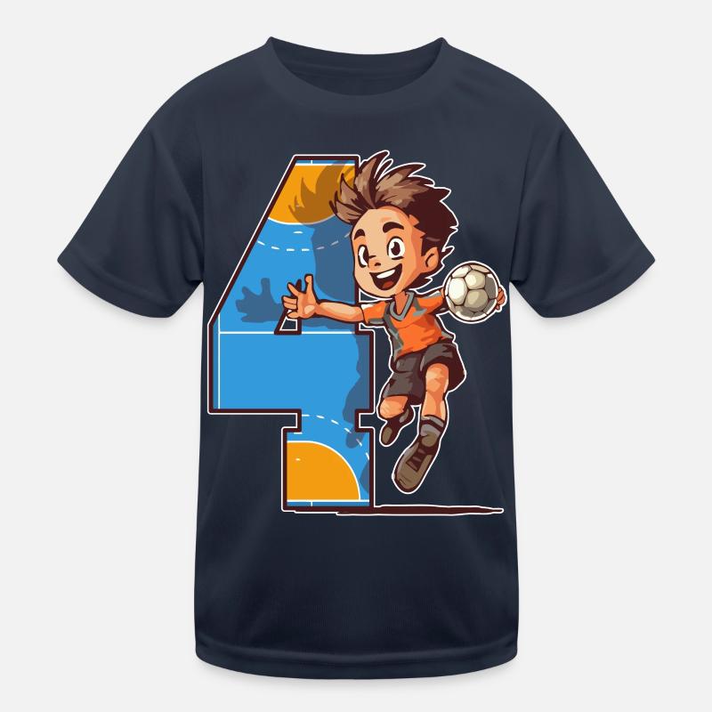 Handball Anniversaire - 4 ans Garçon - 4. T-shirt sport Enfant