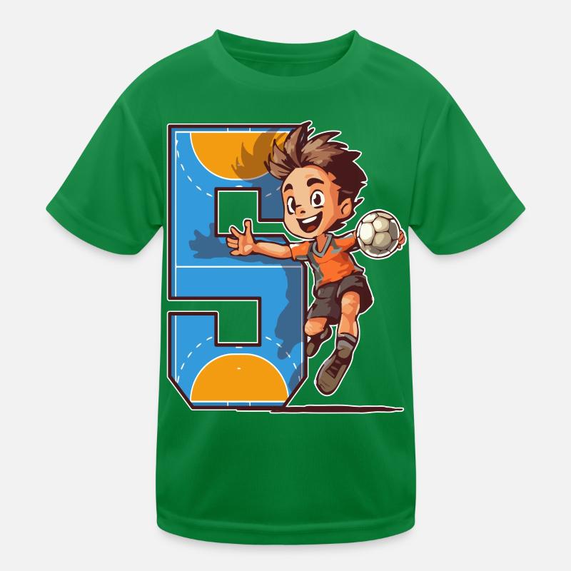 Handball Anniversaire - 5 ans Garçon - 5. T-shirt sport Enfant