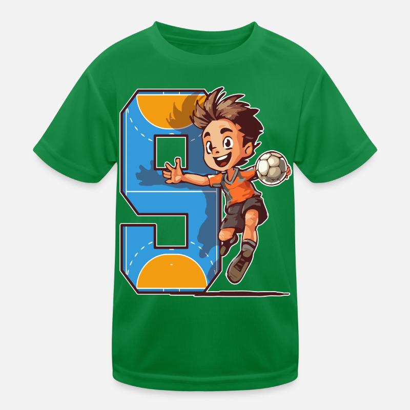 Handball Anniversaire - 9 ans garçon - 9. T-shirt sport Enfant