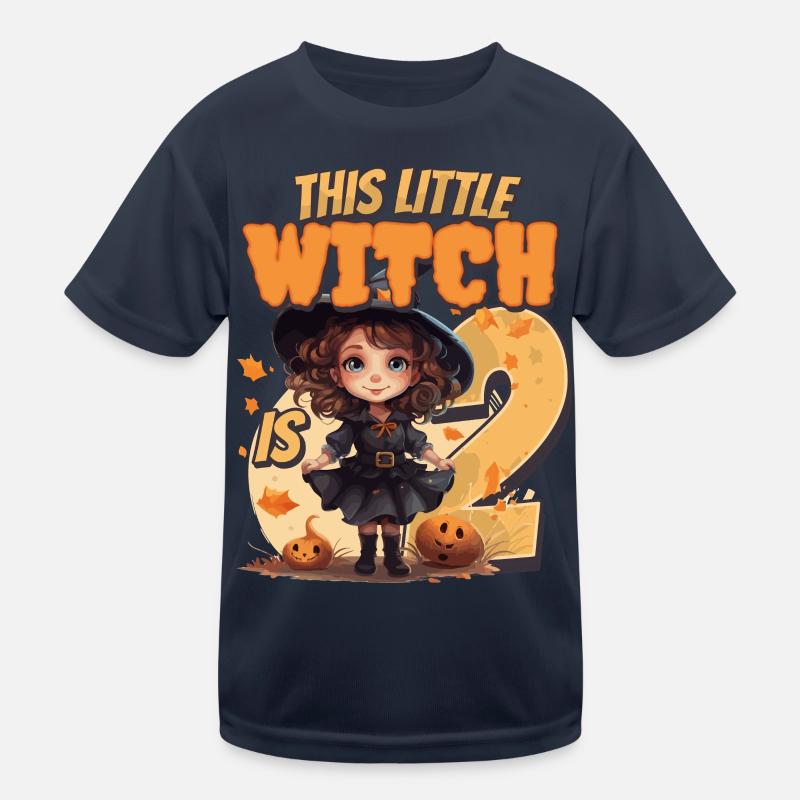 Cette petite sorcière a 2 - deux ans - 2. T-shirt sport Enfant