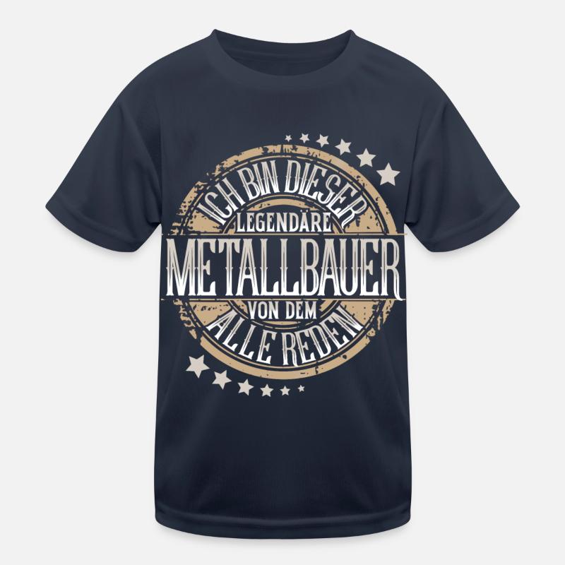 Metallbauer Kinder Funktions-T-Shirt