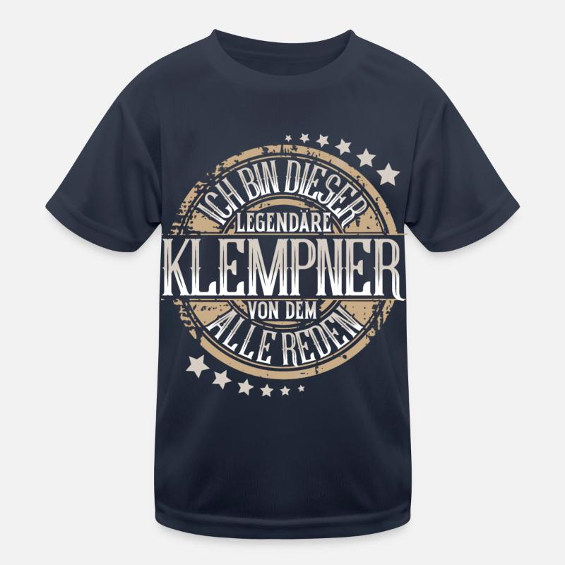Klempner Kinder Funktions-T-Shirt