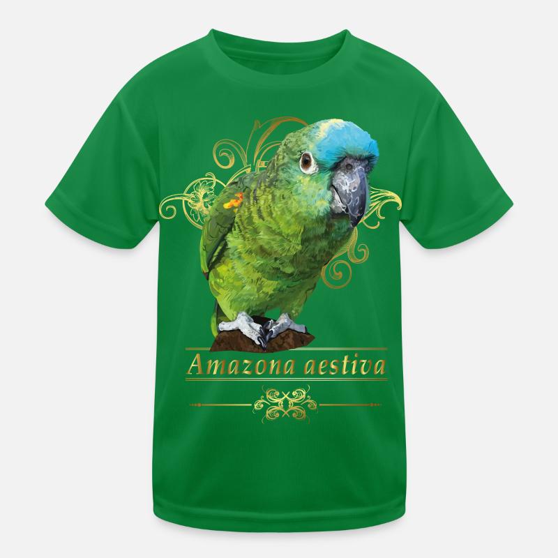 Amazone à front bleu T-shirt sport Enfant