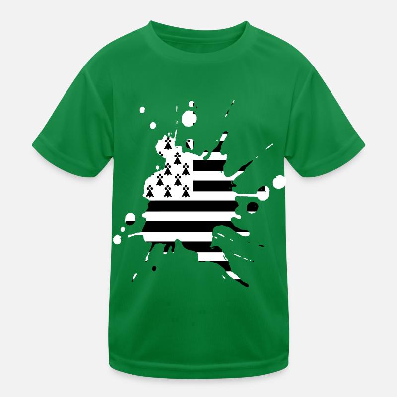 UK flag patch 2 Kids Functional T-Shirt