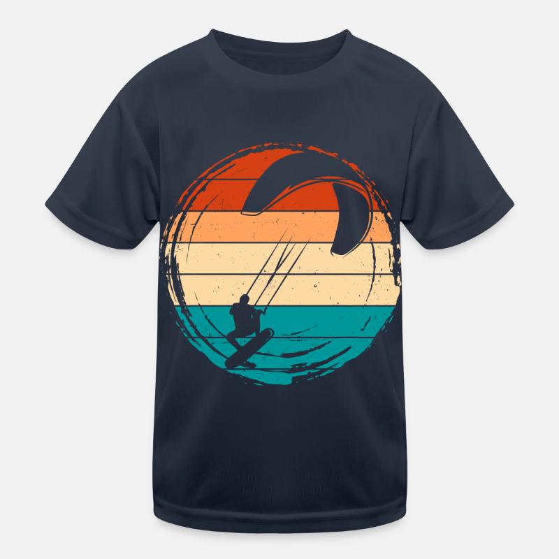 Kitesurfer Kitesurf Kitesurf T-shirt sport Enfant