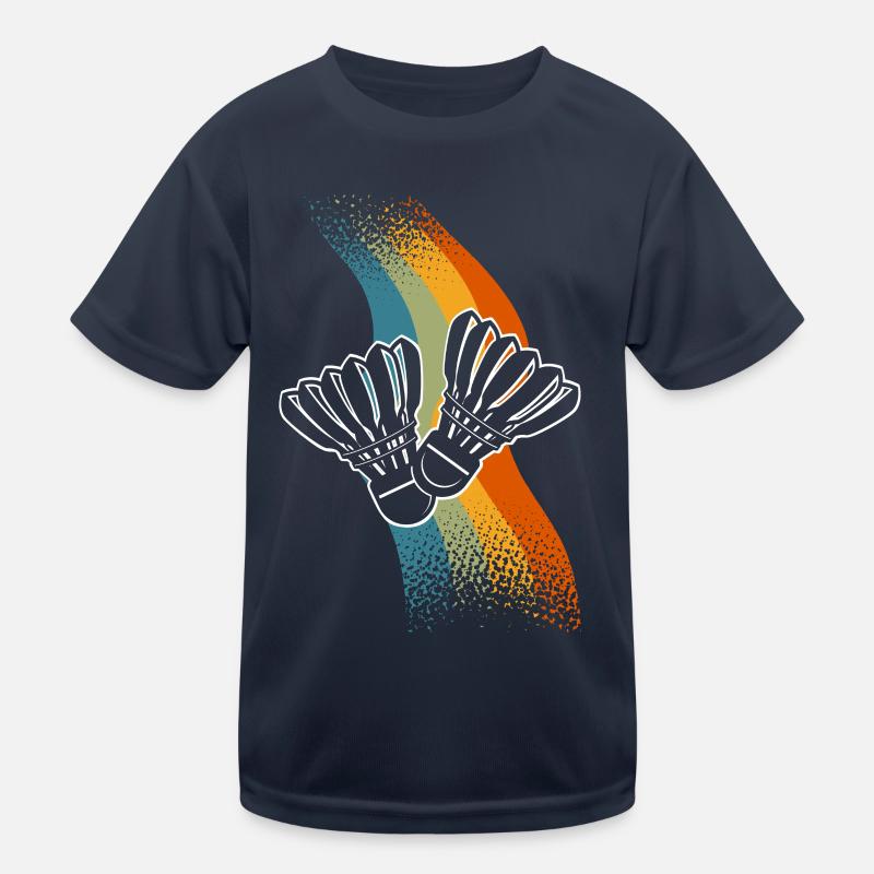 Badminton Kinder Funktions-T-Shirt