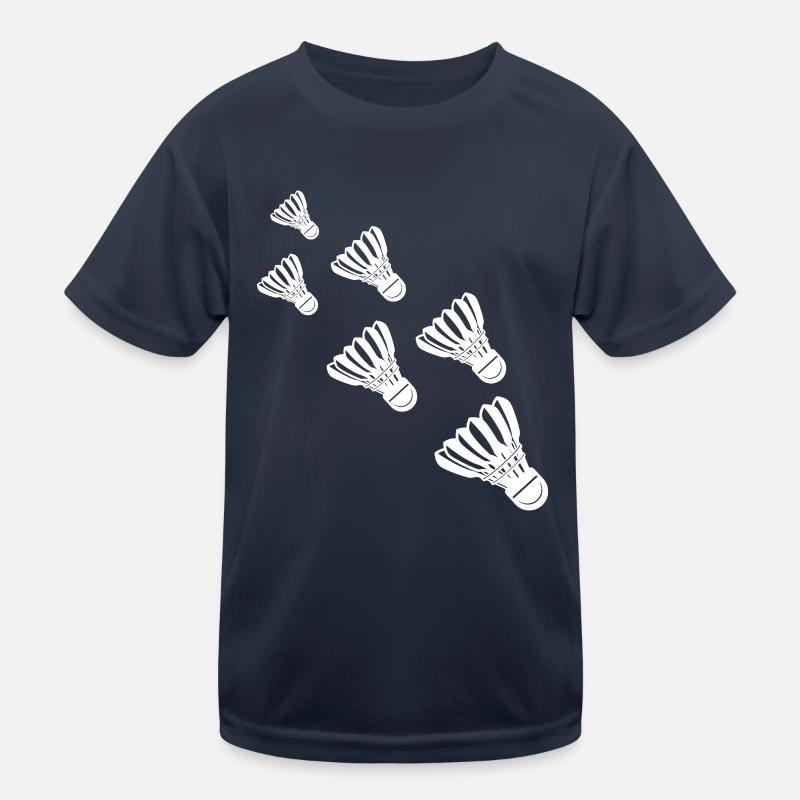 Badminton Kinder Funktions-T-Shirt