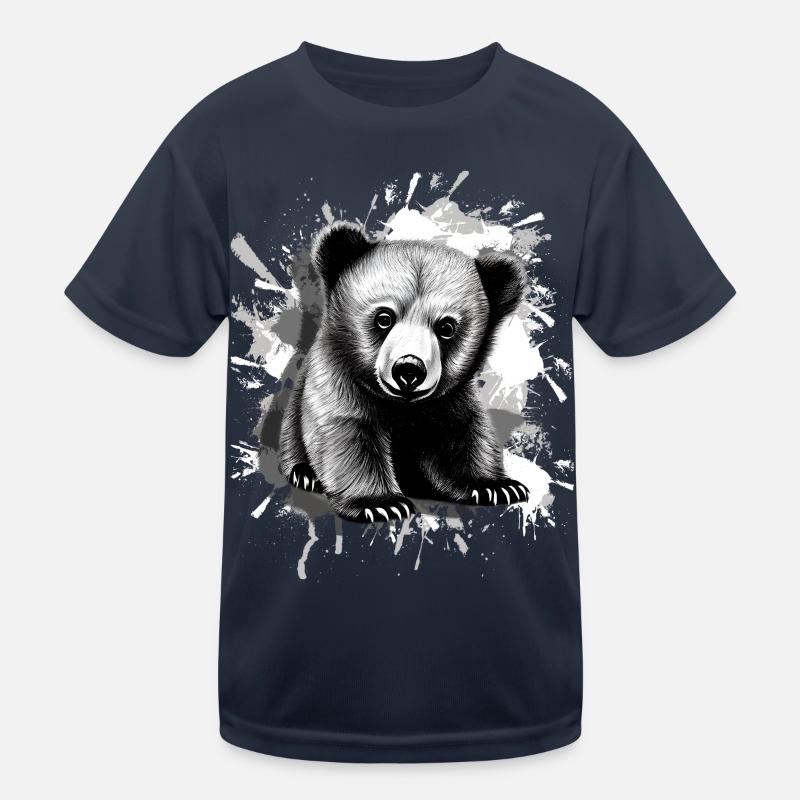 Ours T-shirt sport Enfant