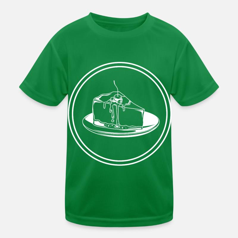 Baking Cheesecake Kids Functional T-Shirt