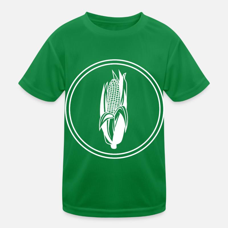 Corn symbol Kids Functional T-Shirt
