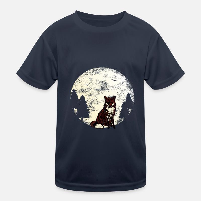 Forêt de Renard T-shirt sport Enfant