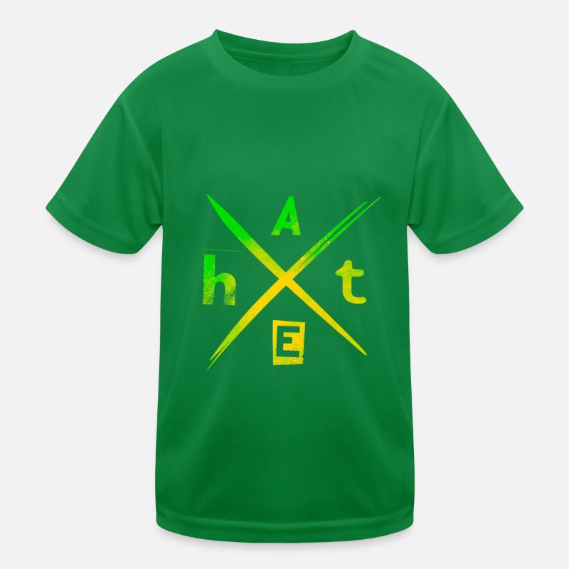 H A T E hate Kids Functional T-Shirt