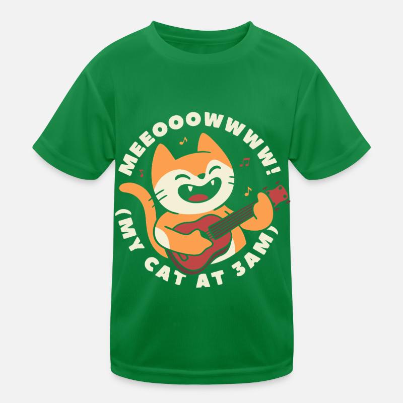 Mon chat à 3 heures du matin T-shirt sport Enfant