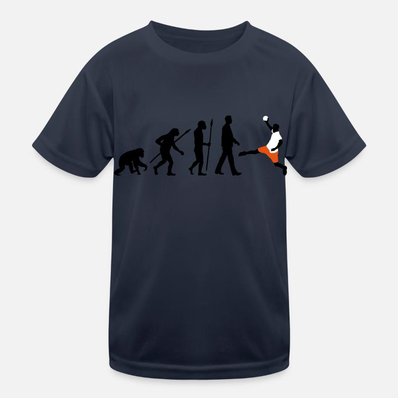 evolution_handball_102012_a_3c - Kinder Funktions-T-Shirt - Navy