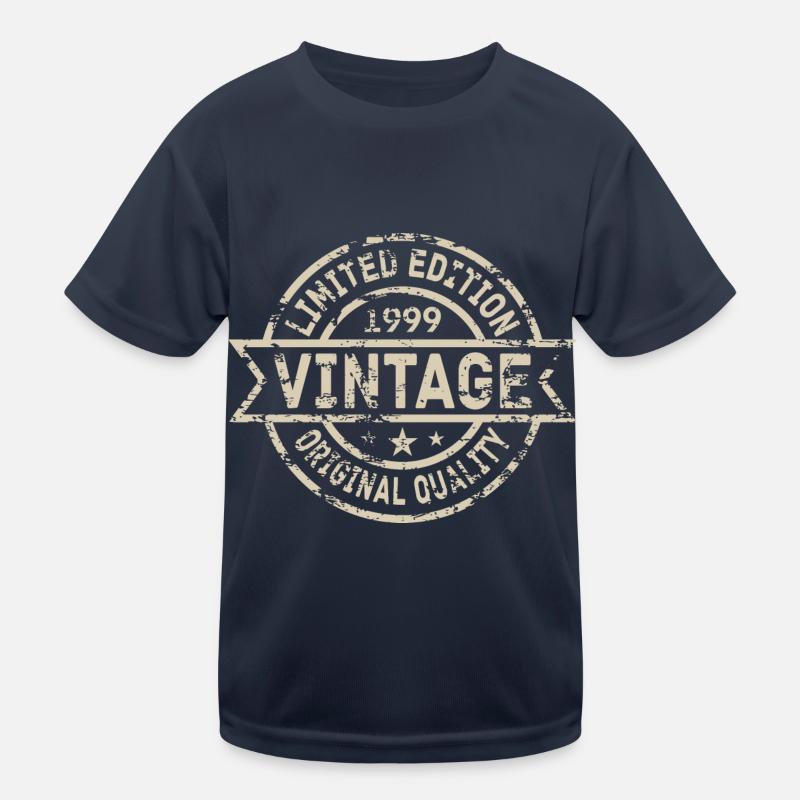 1999 Naissance Anniversaire Année de naissance millésime T-shirt sport Enfant