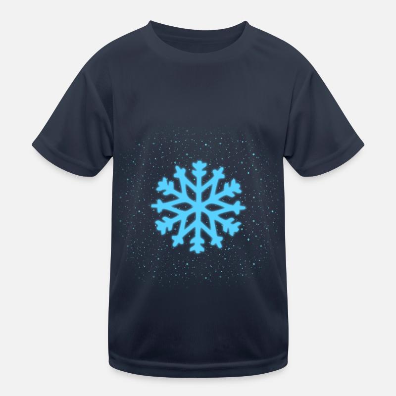 Snowflake Kids Functional T-Shirt