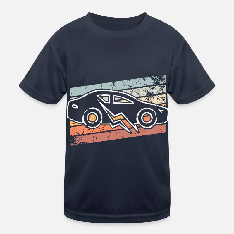 Voiture électrique E-car T-shirt sport Enfant