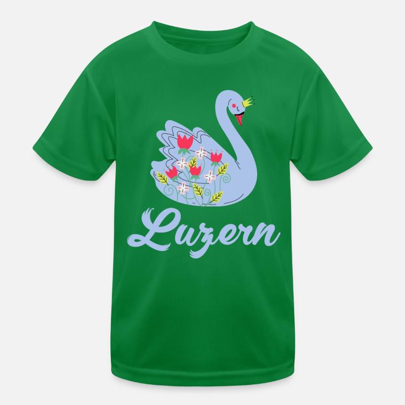 Cygne de Lucerne T-shirt sport Enfant