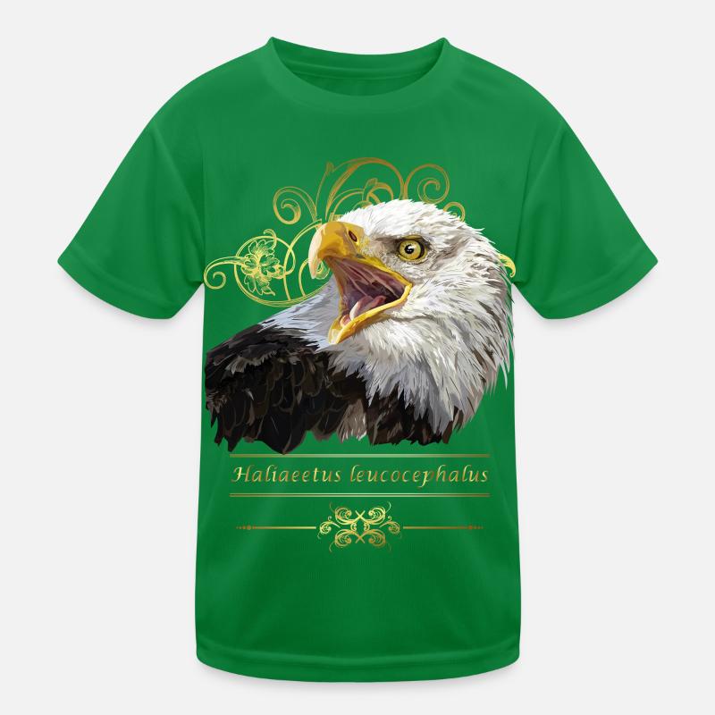 Bald eagle Kids Functional T-Shirt
