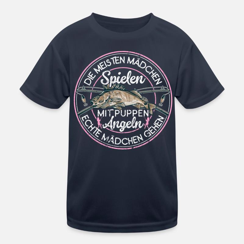 Die meisten Mädchen spielen mit Puppen, echte M... Kinder Funktions-T-Shirt