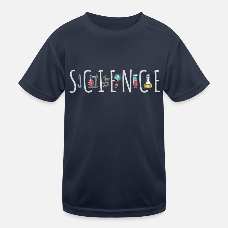 Science T-shirt sport Enfant