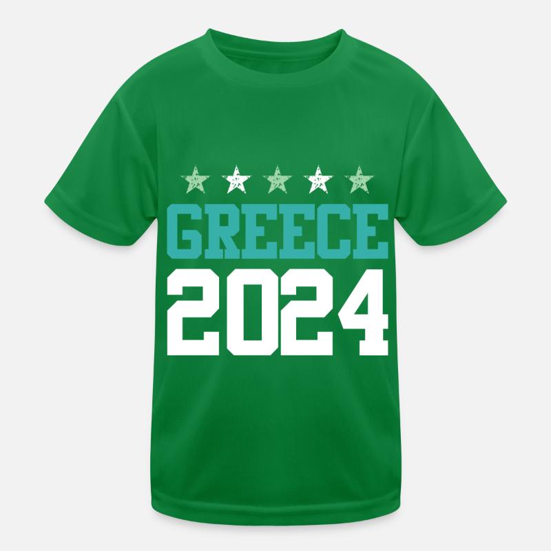 Circuits Grèce 2024 T-shirt sport Enfant