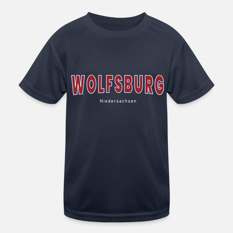 Wolfsburg Kinder Funktions-T-Shirt