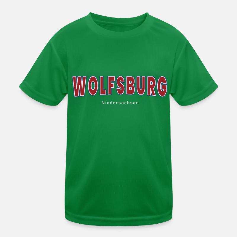 Wolfsburg Kinder Funktions-T-Shirt