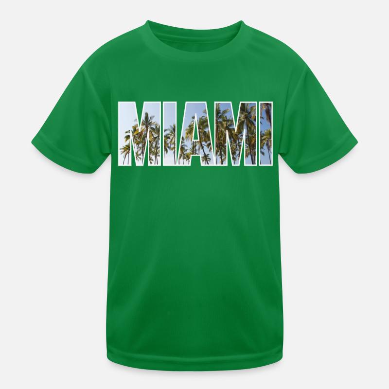 Miami Kinder Funktions-T-Shirt