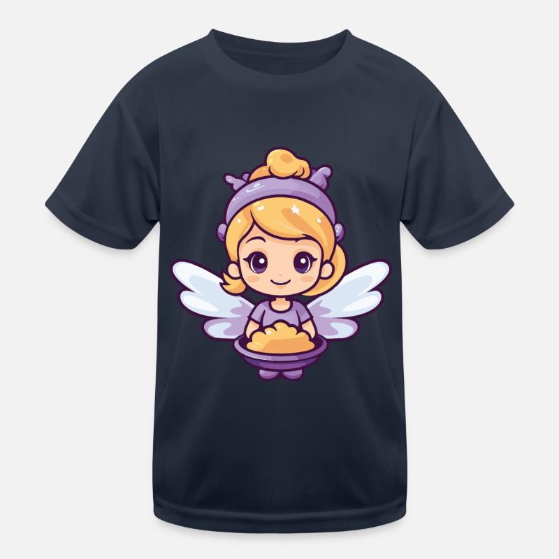 Baking Fairy Baking Cooking Kids Functional T-Shirt