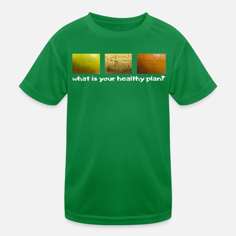 Gesunder Plan Kinder Funktions-T-Shirt