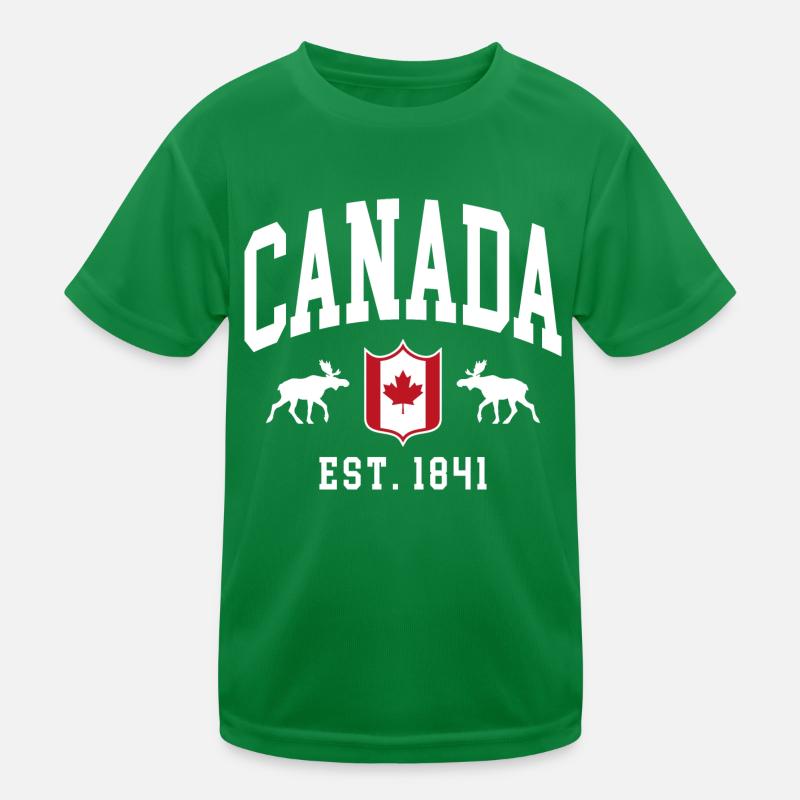 Kanada Kinder Funktions-T-Shirt