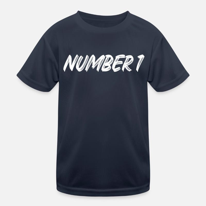 Number 1 - eins - erster - erste - 1 - Nummer 1 Kinder Funktions-T-Shirt