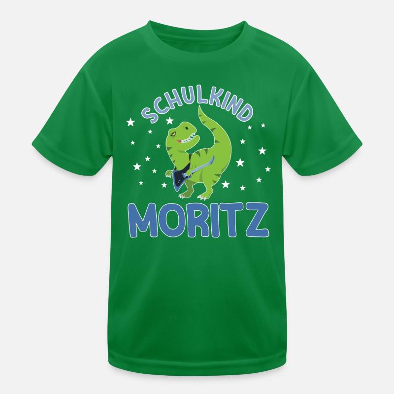 Einschulung Schulkind Moritz Kinder Funktions-T-Shirt