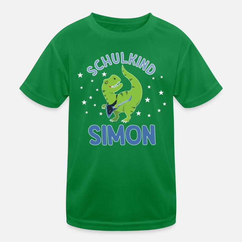 Einschulung Schulkind Simon Kinder Funktions-T-Shirt