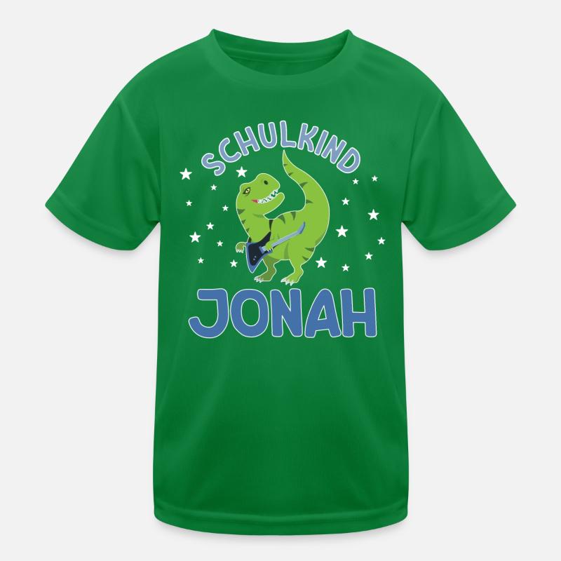 Einschulung Schulkind Jonah Kinder Funktions-T-Shirt