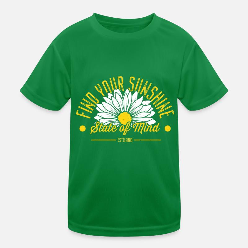 Daisy Trend Visual mit inspirierender Phrase Kinder Funktions-T-Shirt