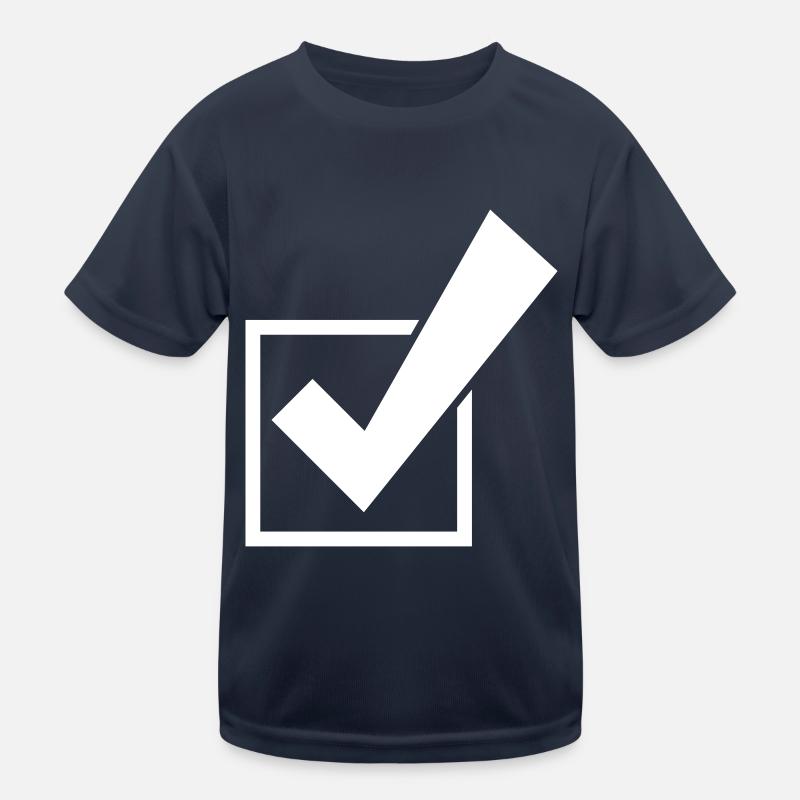 Tick Select Tick Symbol Kids Functional T-Shirt