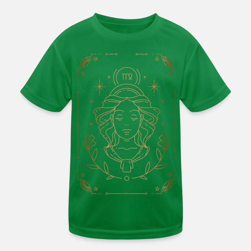 Virgo sign: Zodiac constellation Kids Functional T-Shirt